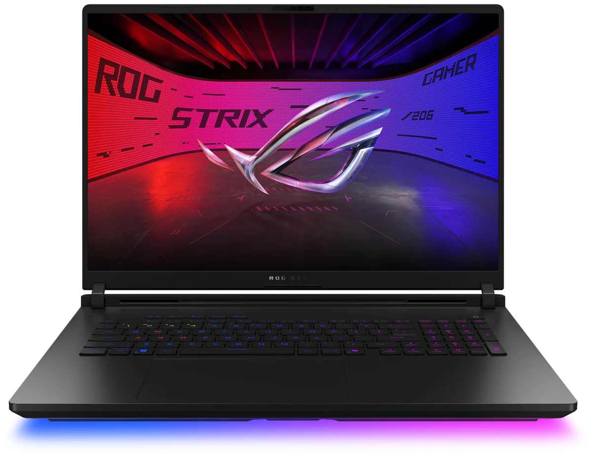 ASUS ROG Strix SCAR 18 (2025) G835LX — ASUS product image of the ROG Strix SCAR 18 (2025); the image does not show the memory and storage variant.