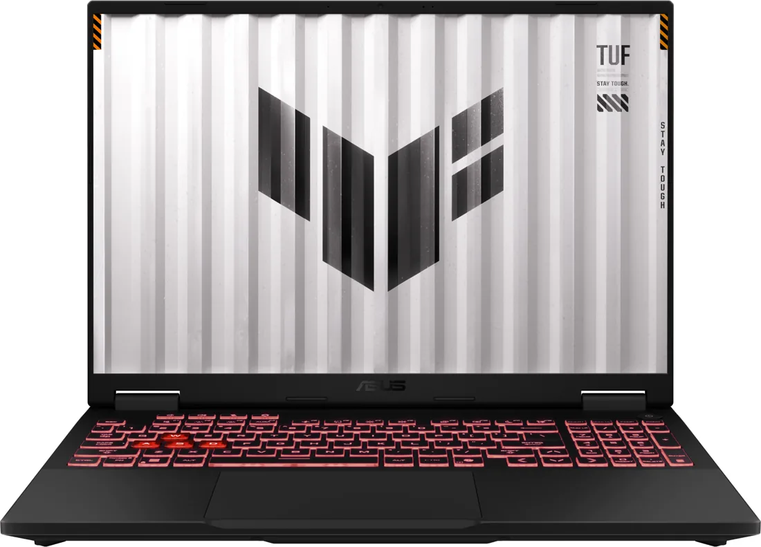 ASUS TUF Gaming A16 (2025) FA608UP — ASUS’un TUF Gaming A16 (2025) ürün sayfasındaki görsel.