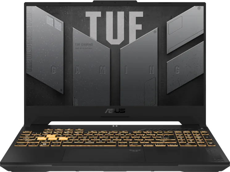 ASUS TUF Gaming F15 (2023) FX507VV4 — ASUS’un TUF Gaming F15 (2023) ürün görseli.