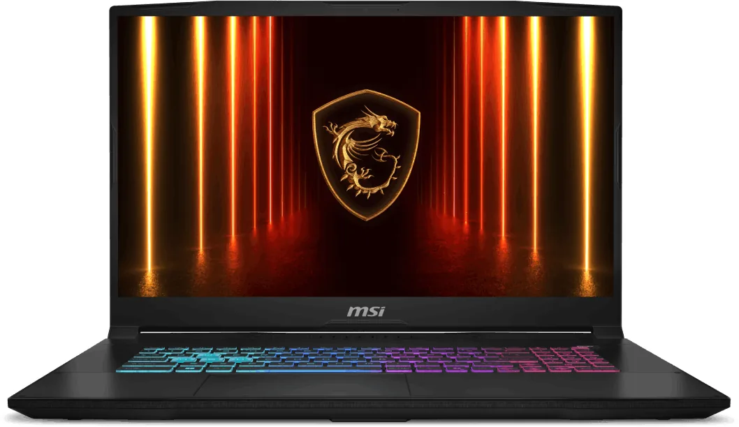 MSI Katana 17 HX B14WGK-032XES — Product image of the Katana 17 HX B14WGK-032XES from MSI’s Spanish store.